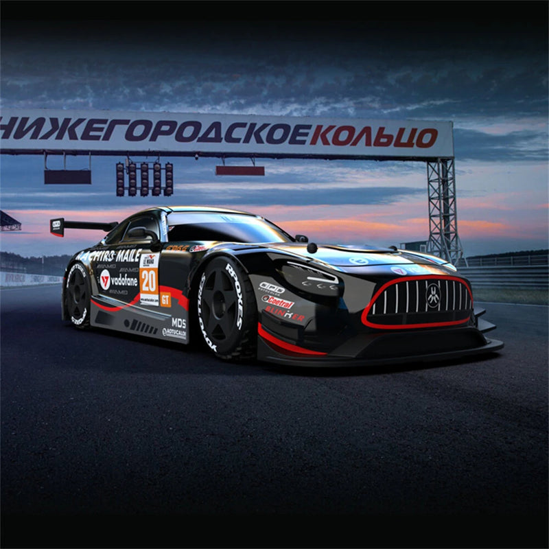 KAMTOM KM2401 RTR 1/24 2.4G 2WD Drift RC Car ESP Gyro Optional Camera Mini Race LED Light High Speed Racing On-Road Electric Remote Radio Control Vehicles Model RTR Child Toys Boys Kids Gifts