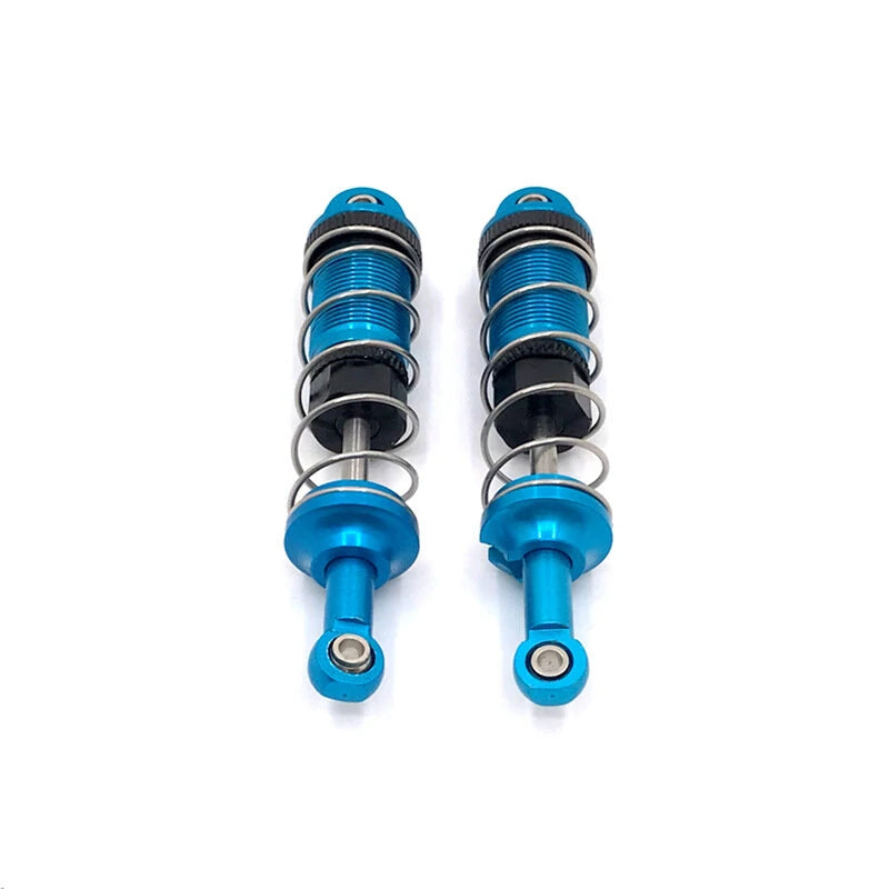 2pcs Metal Upgraded Front Rear Oil Shock Absorber For 1/16 SCY JJRC RC Car Parts