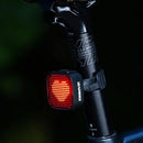 Leadbike DIY Synchronous Smart Taillight 244 Pixels Mobile App Pattern Edit Brake Sensing Dual Mount Type-C Rechargeable Bicycle Rear Light for Cycling Fun