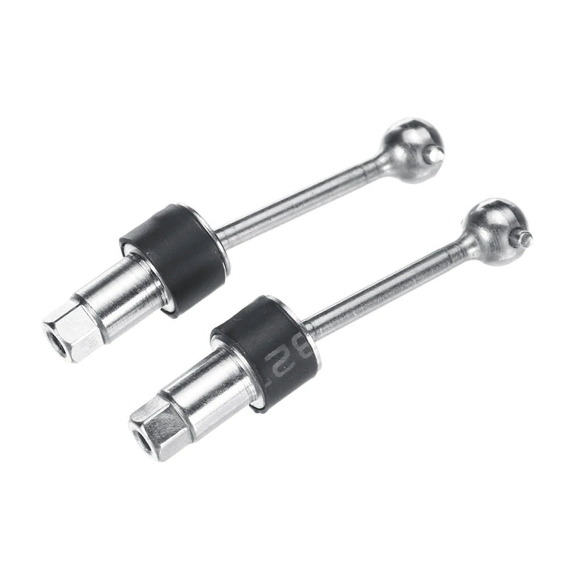 2PCS LDRC A86 A86P 1/18 RC Car Metal Drive Shaft LA0038 Drift Vehicles Models Spare Parts Accessories