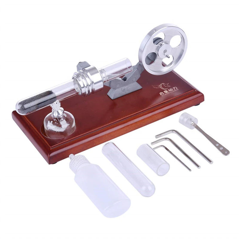 STARPOWER QX-RS-01 Thermoacoustic Stirling Steam Engine Motor Model Physics Experiment Science Discovery Production Invention Gift Collection Toys