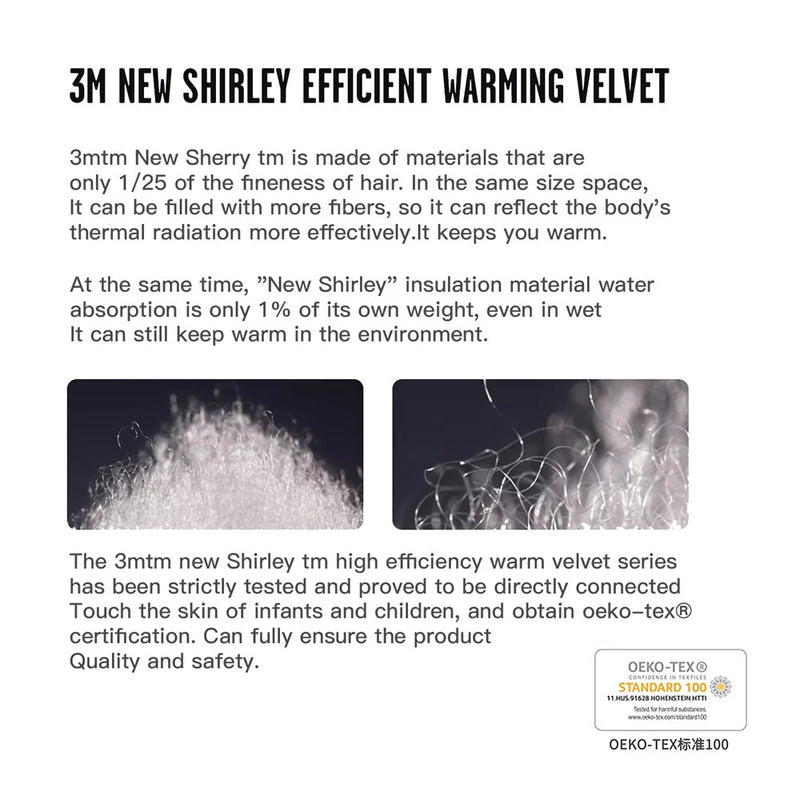 XANES 3M Thick Winter Cycling Gloves for Men Women Waterproof Touchscreen Fleece Warm Motorcycle Gloves for Outdoor Sports