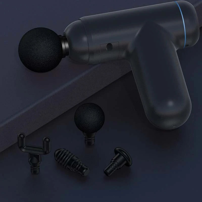 JM-12A 32 Gear LCD Touchable Screen 24W Power Intelligent Chip USB Rechargeable Relax Body Sport Mini Muscle Massager Machine