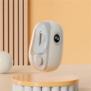 Electric Nail Clippers 2-in-1 USB Electric Automatic Polishing Nail Trimmer LED Light Baby Care 3-speed Electric Nail Trimmer