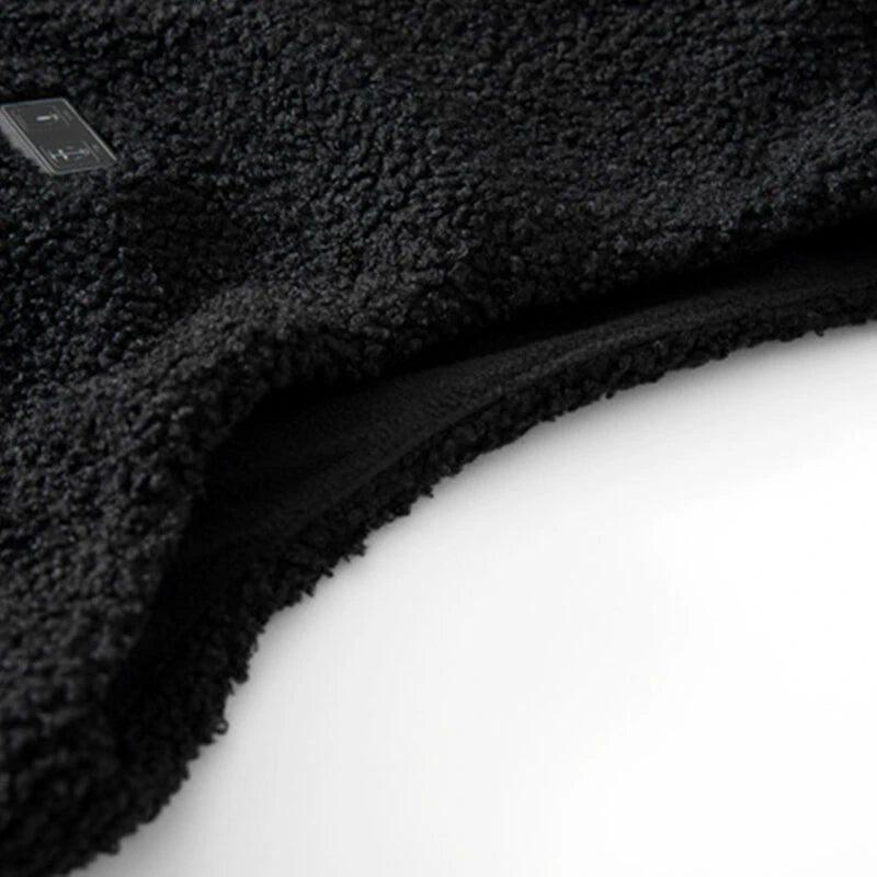 TENGOO HV-08 Heated Vest 8 Heating Areas USB Charging 3 Gear Temperature Control Plush Windproof Outdoor Winter Warm Clothing