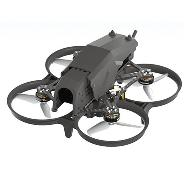 Radiolink F108 110mm 2.5 Inch 2S Optical Flow Fixed Point Brushless Whoop FPV Racing Drone with Left Hand Throttle T8S Remote Control FPV Goggles Monitor