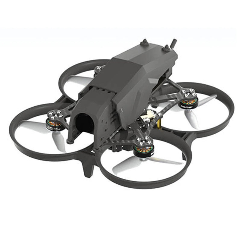Radiolink F108 110mm 2.5 Inch 2S Optical Flow Fixed Point Brushless Whoop FPV Racing Drone with Left Hand Throttle T8S Remote Control FPV Goggles Monitor