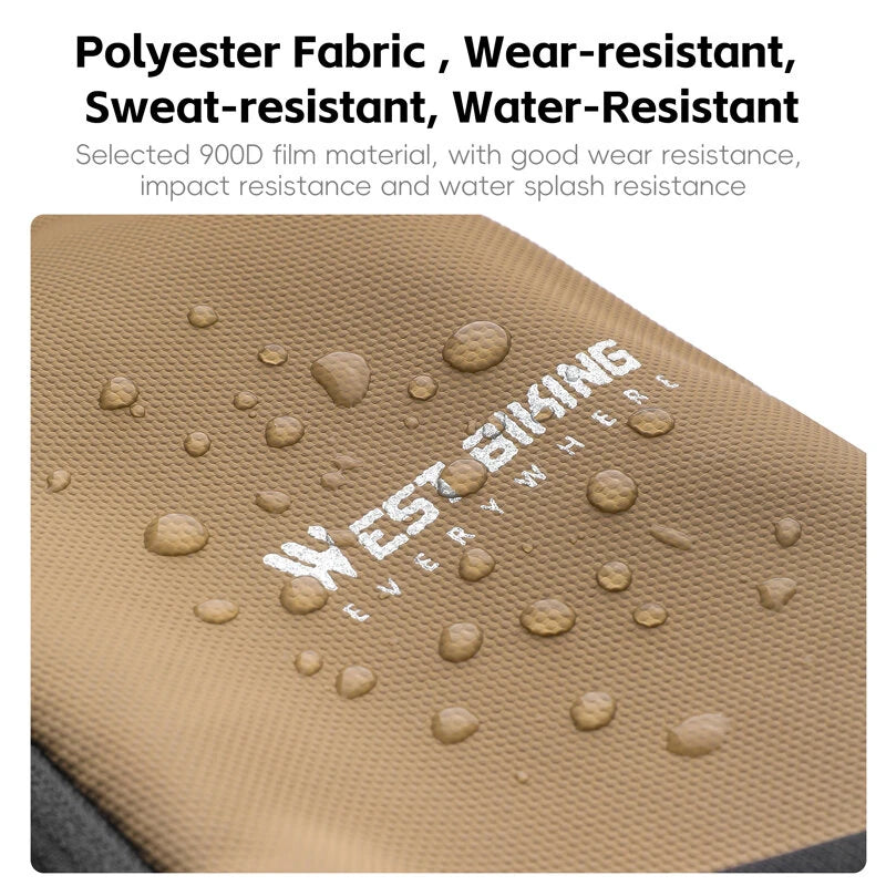 WEST BIKING 3L Reflective Warning Cycling Backpack Comfort Fit Lightweight Breathable Portable Waterproof MTB Road Bike Bag for Outdoor Sports Travel