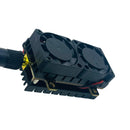 High Power 200mw 500mw 1W 5.5W Adjustable VTX FPV Transmitter with 1200TVL Analog FPV Camera 5.8G 48CH Dual Cooling Fans 7-36V FPV Transmitter Long Distance Wireless Image Transmission SmartAudio TBS Support for FPV Racing Drone RC Airplane Fixed Wings