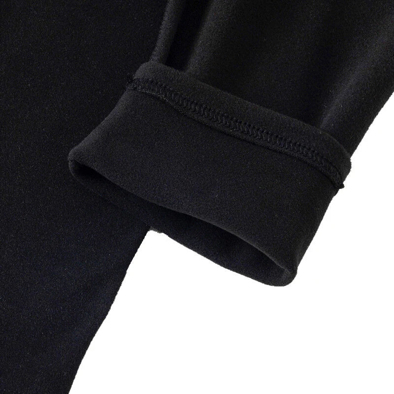 TENGOO Men's Warm Compression Pants Winter Thermal Bottom Pants for Sports Outdoor Comfortable Fitness Leggings Autumn Pants