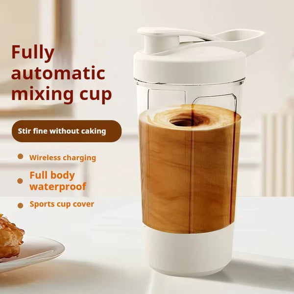 USB Charging Automatic Mixing Cup Protein Powder Shaker Bottle Waterproof Mute Portable Multi-function Coffee Cup Milk Cup Mug