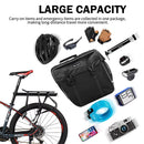 WEST BIKING 30L Bicycle Panniers Bag with Rain Cover Wear-resistant Cycling Travel Saddle Bag Night Reflective Bike Rear Luggage Bag for MTB