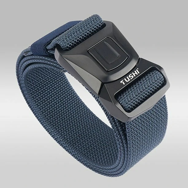 TUSHI 2023 Tactical Belt 125cm*3.8cm Nylon Polyester Waistband Metal Quick Release Buckle Men Tactical Girdle
