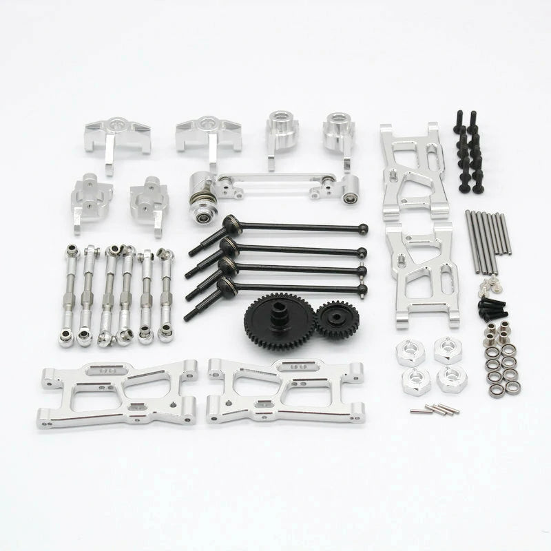 Wltoys 144001 144010 124017 124019 124018 Upgraded Metal Parts Set RC Car Parts