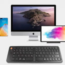 B023 Mini bluetooth Folding Keyboard for IOS/Android/Windows Tablet Mobile Phone Type-C Rechargeable Keyboard Computer Accessories