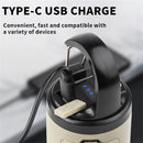 IPRee USB Rechargeable Flashlight Powerful 1200mAh Mini LED Camping Lanterns Warm White Light Haning Outdoor Camping Light