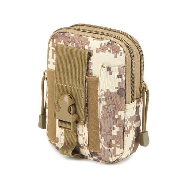 5.5 Inch Outdoor EDC Tactical Waist Bags Pack Men Cell Phone Case Wallet Pouch Holder For Sports Camping Hiking