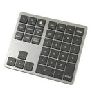 2.4G/bluetooth Numeric Keyboard 35-keys Super Thin Wireless Numpad USB Rechargeable Numeric Keypad for iOS Android Window Digital Keyboard