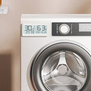 Magnetic Suction LED Simple Clock Back Light Desktop Clock Temperature And Humidity Alarm Clock Decorative Ornaments Silent Small Alarm Clock