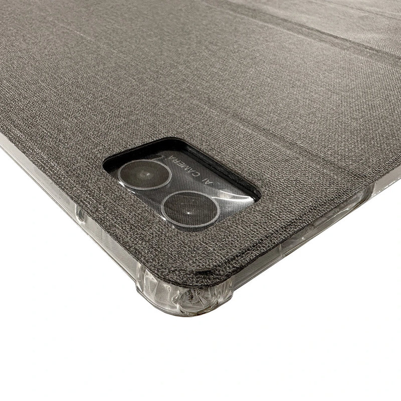 N-ONE NPad Plus 10.4 Inch Tablet Tri Fold Case Cover Holster + Tempered Glass Film Screen Protector Set