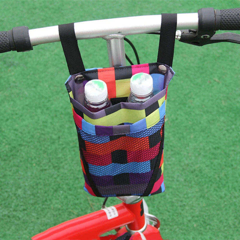 XANES 1PCS Waterproof Cycling Front Storage Bicycle Bag Mobile Phone Holder Bike Basket for MTB Bike Road Bike