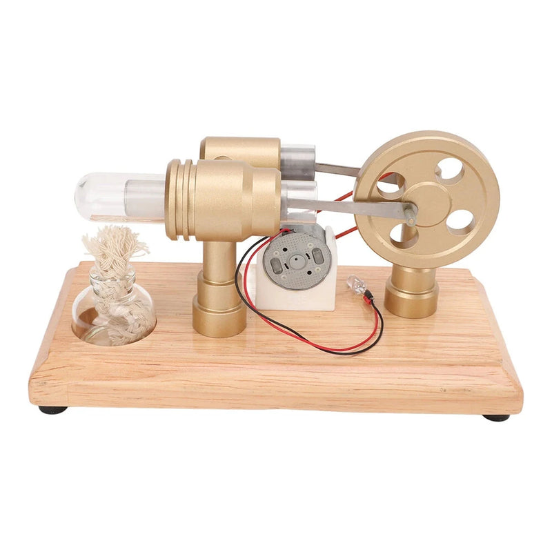 LL-007 Power Generation Stirling Engine Model Science Discovery Education Desktop Decorations Collection Toys