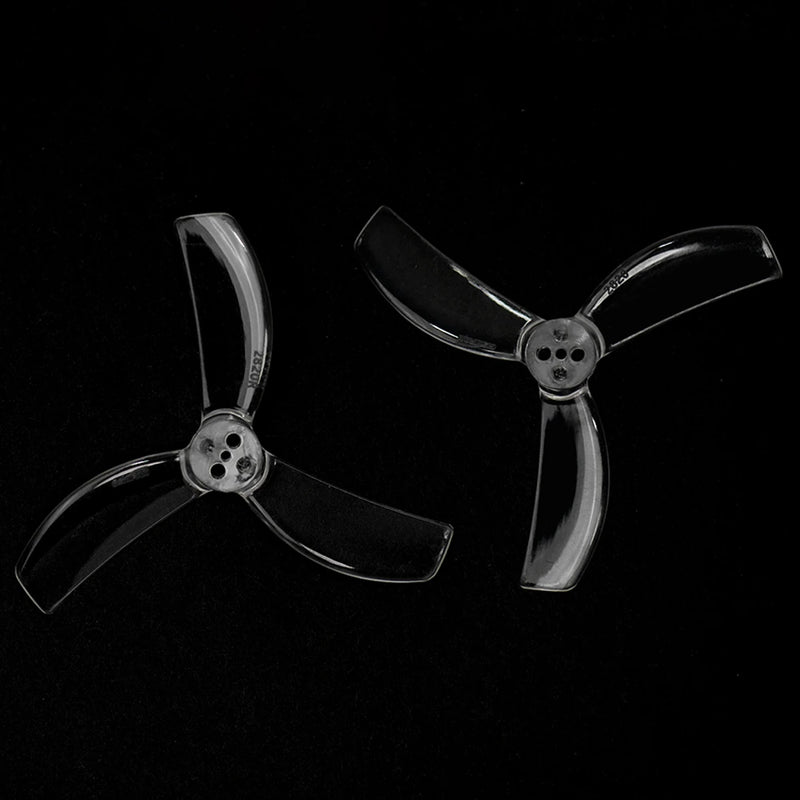 2 Pairs / 6 Pairs GEMFAN 2820 2.8 Inch 3-Blade PC Propeller 1.5mm 3 Holes for RC FPV Racing Drone Compatible with 1104-1404 Motors