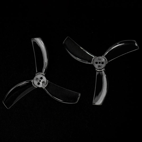 2 Pairs / 6 Pairs GEMFAN 2820 2.8 Inch 3-Blade PC Propeller 1.5mm 3 Holes for RC FPV Racing Drone Compatible with 1104-1404 Motors