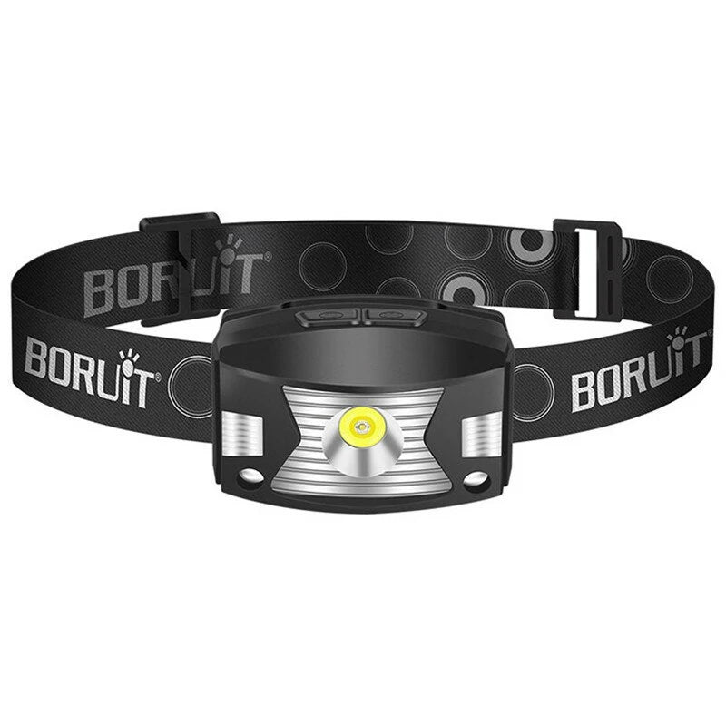 Wave Sensor Inductive Headlight Outdoor Cycling Headlamp USB Charging Night Running Head Light LED Strong Light Night Fishing Light