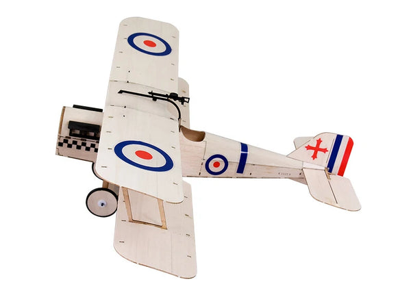 Dancing Wings Hobby K4 SE5A 378mm Wingspan Balsa Wood Ultra-micro RC Airplane Biplane Fighter KIT/ KIT+Power Combo