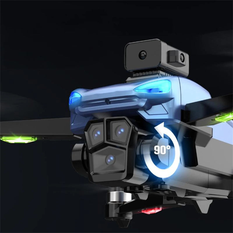 ZD102S GPS 5G WiFi FPV with 4.3inch LCD Screen Controller 720P HD Dual Camera Servo Gimbal 360 Obstacle Avoidance Brushless Foldable RC Drone Quadcopter RTF