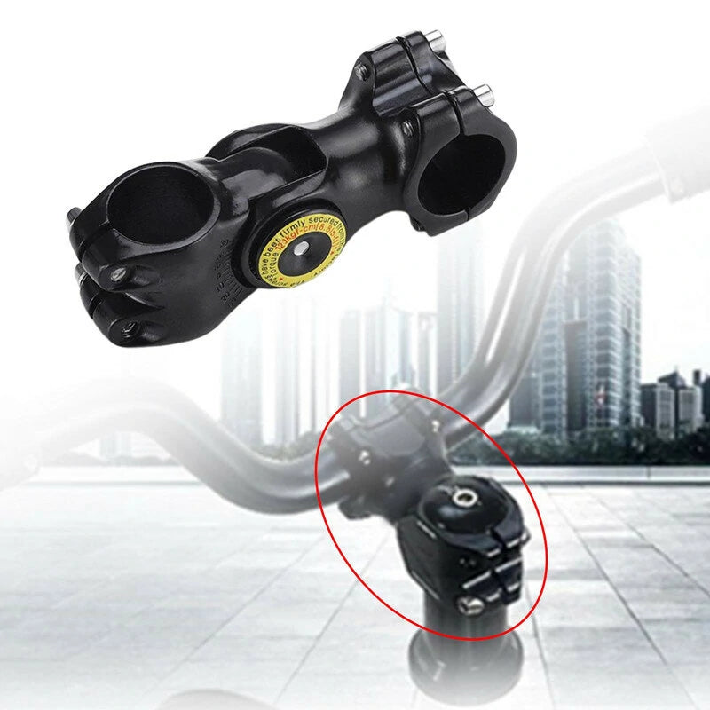Bike Stem Handlebar Aluminum alloy 180 Degree Adjustable 28.6mm Caliber Bicycle Height Increaser