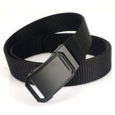 ZANLURE 125cm Metal Buckle Tactical Belt Nylon Wistand Inserting Buckle Military Fan for Men Women