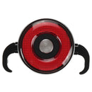 Smart Brake Sensing Bicycle Taillight Type-C USB Rechargeable Aluminum Alloy Optical Intelligent Bike Light BTM Bike Taillight