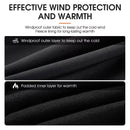WEST BIKING Cycling Cap Winter Warm Running Scarf Large Size Balaclava Velvet Bike Full Face Cover Headwear Climbing Fishing Skating Hat