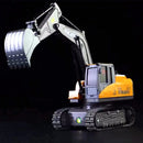 Y1803 1/20 13CH 2.4G RTR Alloy RC Excavator Car Vehicle Model With Colorful Lights Music Effects Spray for Children