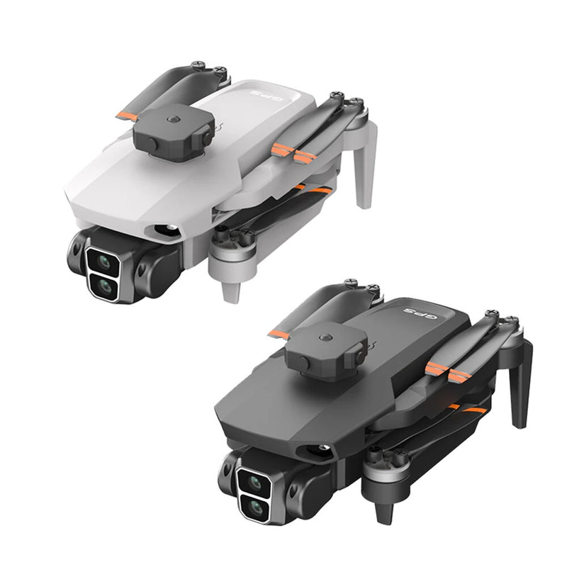 LYZRC L106 GPS WiFi FPV with Electric Adjustment HD Dual Camera 360 Obstacle Avoidance Optical Flow Positioning Brushless Foldable RC Drone Quadcopter RTF