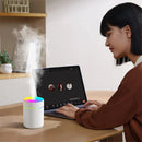 Tevorex Colorful Desktop 180ml Air Humidifier Aroma Diffuser Mini Essential Oil Purifier Aromatherapy Mist Maker Lights Humidifier for Home Bedroom