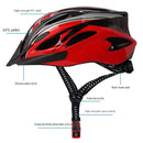 XANES 54-62cm Cycling Helmet Comfort Lining Lightweight Hollow Men Women Adjustable Riding Safety Head Protection Bike Bicycle MTB Helmet
