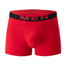 10PCS Men's Underwear Solid Color Boxer Briefs Breathable & Comfortable Flat Pants Elastic Waist Casual Sport Shorts Underwear