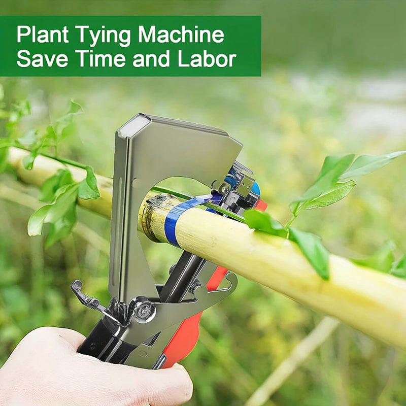 Plant Vine Binder Tape Machine Sets For Grapes Raspberries Tomatoes And Grape Vegetables With 20 Rolls Of Tape