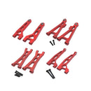 8pcs Upgrade Parts For MJX H16 16207 16208 16209 16210 Metal Front and Rear Upper Lower Suspension Arm Set 1/16 RC Car