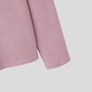 INCERUN Mens Striped V-Neck Long-Sleeve T-Shirt Comftable Solid Color Loose Fit Soft Tshirt Male Plus Size S-5XL