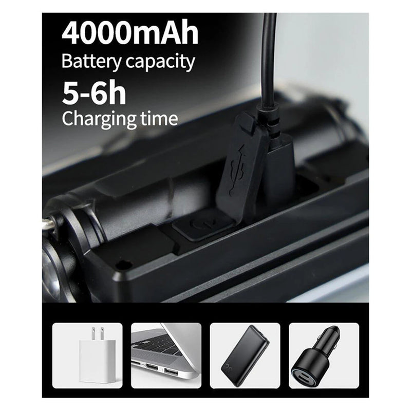 IPRee Outdoor Portable Tent Camping Light Built in Battery Large Capacity with Power Bank Intelligent Display Portable Hanging Light,Emergency Night