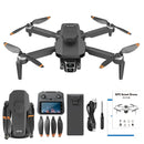 LYZRC L106-1 GPS 5G WiFi FPV with 5.9inch LCD Screen Controller 720P HD Dual Camera Servo Gimbal 360 Obstacle Avoidance Brushless Foldable RC Drone Quadcopter RTF