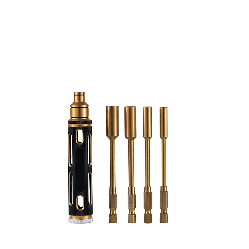12Pcs 1.5/2/2.5/3/4/5.5mm Hexagonal Phillips Slotted Screwdriver  Nut Driver Tool Set for RC Model