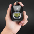 WEST BIKING Wireless Remote Bike Overhang Light 1600 Lumen Super Bright Lighting Cut-Offline Safe Design IP66 Waterproof Type-C Hanging Bicycle Headlight Flashlight