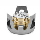 IPRee Portable Mini Alcohol Stove Burner Adjustable Firepower Gasoline Stove Aluminum Alloy Bracket Ultralight Brass Camping Stoves