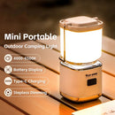 WEST BIKING Mini Portable Camping Light Type-C Rechargeable LED Lantern Waterproof Hanging Tent Mosquito Repellent Camping Lamps