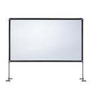 BlitzWolf BW-VS9 80/100/120-Inch Metal Projector Screen with Stable Bracket 1.8Gain Anti-Light Foldable 4K 16:9 Highlight Movie Outdoor Home Theater